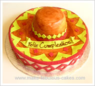 sombrero cake