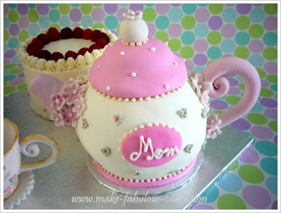 teapot cake