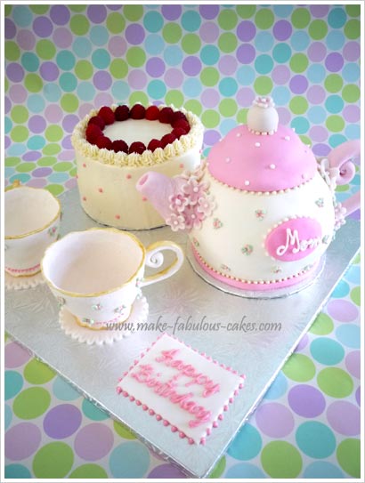 teapot  birthday cake