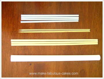 dowel rod stands  Diy rainbow, Easy diy, Cupcake display