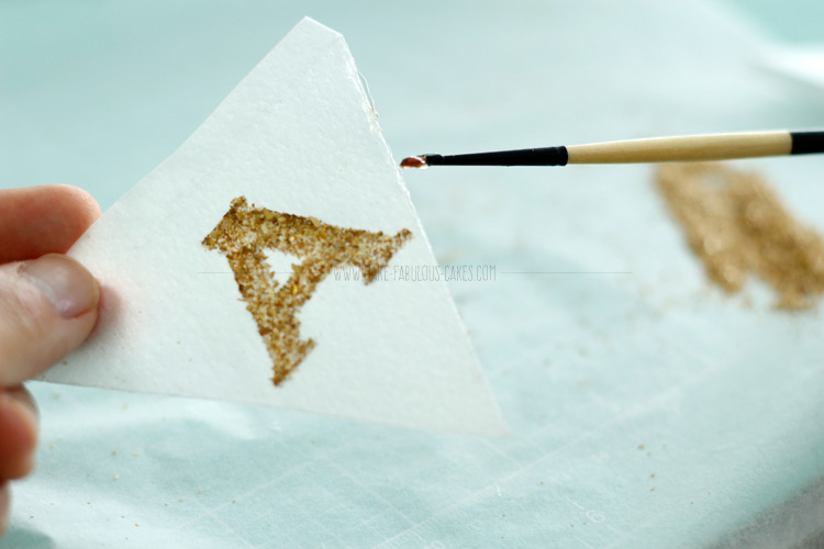 wafer paper bunting tutorial