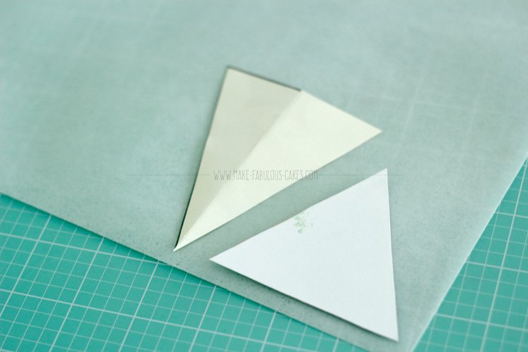 wafer paper bunting tutorial