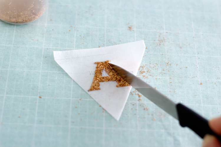 wafer paper bunting tutorial