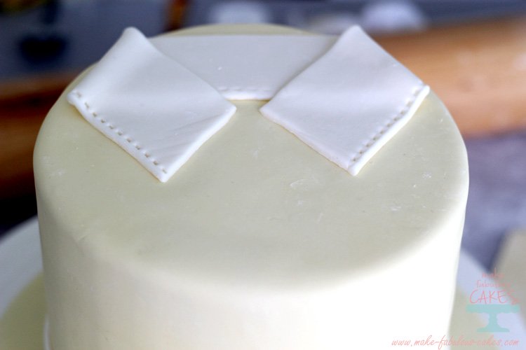 fondant collar