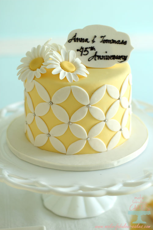 45th Anniversary Cake